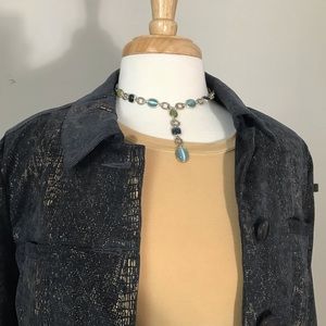 Toni Morgan button jacket size small